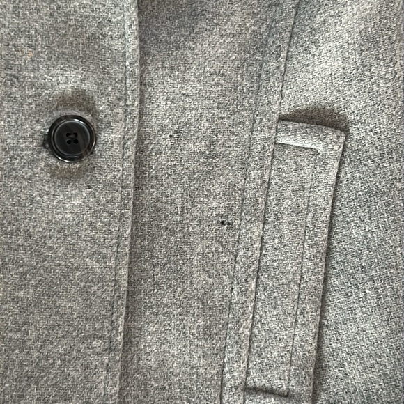 J Crew Stadium cloth by Nello Gori size 6 wool blend jacket gray - Picture 8 of 13